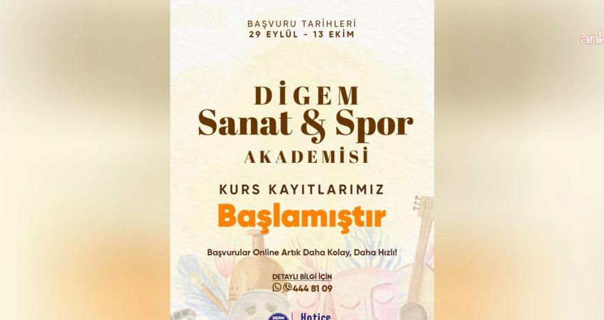 Didim Belediyesi DİGEM Sanat ve Spor Akademisi’nde çocuk, genç ve
