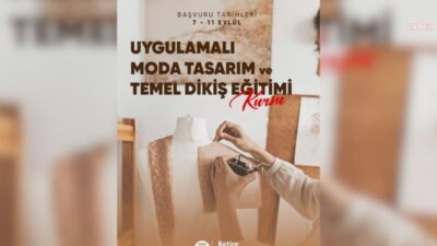 Didim Belediyesi'nin kadınların el emeğini bilgi ve beceriyle buluşturan Uygulamalı