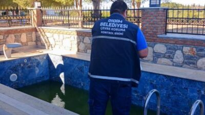 Didim Belediyesi, vektörle mücadele çalışmalarını ilçe genelinde sürdürüyor. Özellikle sivrisineklerin
