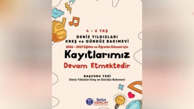 Didim Belediyesi’nin Deniz Yıldızları Kreş ve Gündüz Bakımevi’nde 4-6 yaş