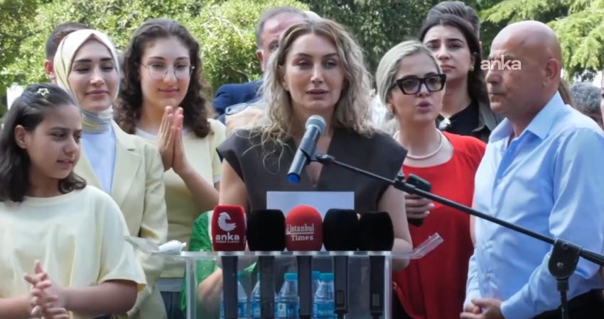 Tutuklu İBB Başkanı Ekrem İmamoğlu’nun eşi Dilek Kaya İmamoğlu, tutuklulukların