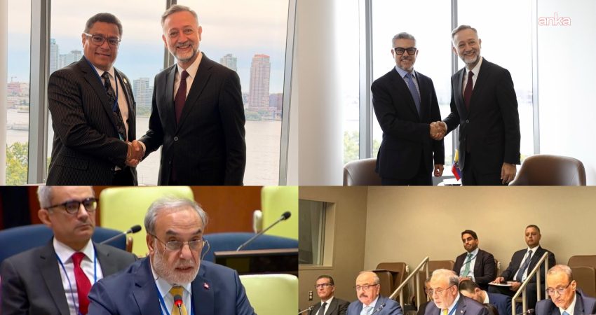 Dışişleri Bakan Yardımcıları New York’ta temaslarda bulundular Dışişleri Bakan Yardımcıları Levent Gümrükçü ve Musa Kulaklıkaya, Birleşmiş Milletler