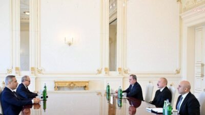 Dışişleri Bakanı Hakan Fidan, Bakü ziyareti kapsamında, Azerbaycan Cumhurbaşkanı İlham