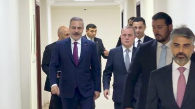 Dışişleri Bakanı Hakan Fidan, Azerbaycan Dışişleri Bakanı Ceyhun Bayramov'la görüştü.