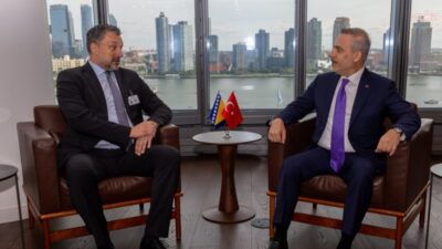 Dışişleri Bakanı Hakan Fidan, Bosna-Hersek Dışişleri Bakanı Elmedin Konakoviç ile