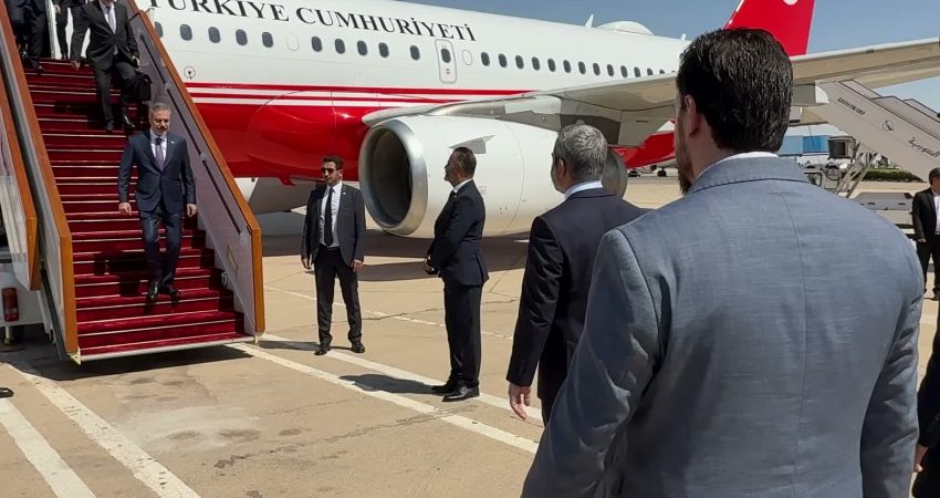Dışişleri Bakanı Hakan Fidan, iki günlük resmi ziyarette bulunacağı Suriye'ye