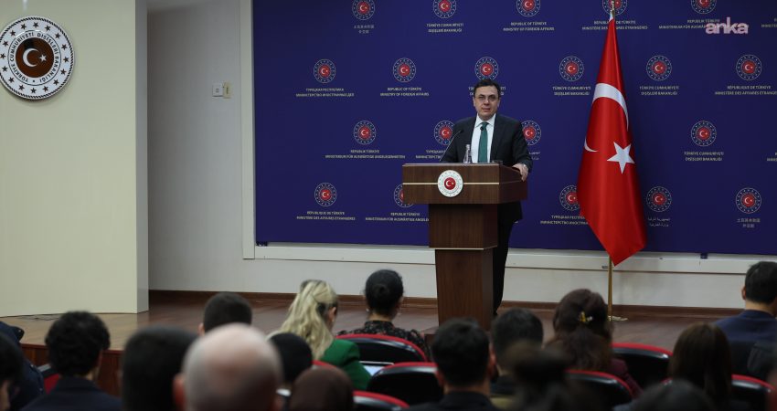 Dışişleri Bakanlığı Sözcüsü Büyükelçi Öncü Keçeli, "Soykırım, insanlığa karşı suçlar