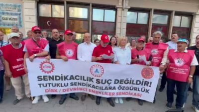 DİSK'e bağlı Devrimci Emekliler Sendikası Samsun Şube Başkanı Arif Kutlu,