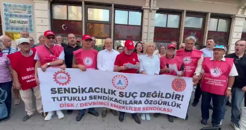 DİSK'e bağlı Devrimci Emekliler Sendikası Samsun Şube Başkanı Arif Kutlu,