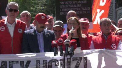 DİSK Genel Başkanı Arzu Çerkezoğlu, Çalışma ve Sosyal Güvenlik Bakanlığı