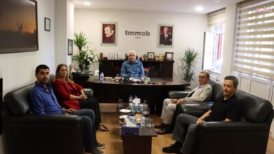 DİSK Genel Başkanı Arzu Çerkezoğlu ve DİSK Genel Sekreteri Tayfun
