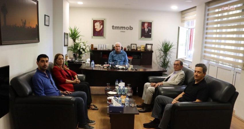 DİSK Genel Başkanı Arzu Çerkezoğlu ve DİSK Genel Sekreteri Tayfun