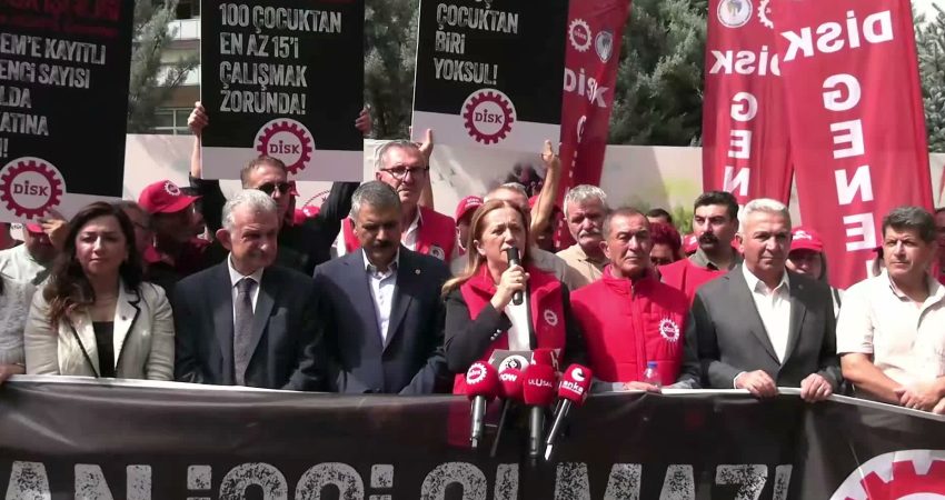 Devrimci İşçi Sendikaları Konfederasyonu (DİSK) Genel Başkanı Arzu Çerkezoğlu, son
