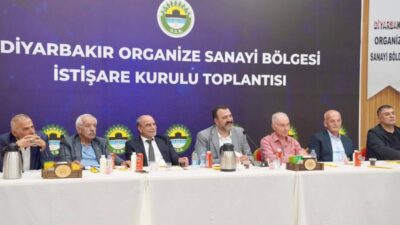 Diyarbakır Organize Sanayi Bölgesi Yönetimi, sanayicilerin görüş ve önerilerini yönetim