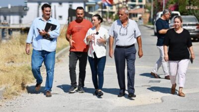 Efes Selçuk Belediye Başkanı Filiz Ceritoğlu Sengel, Mahalle Buluşmaları kapsamında