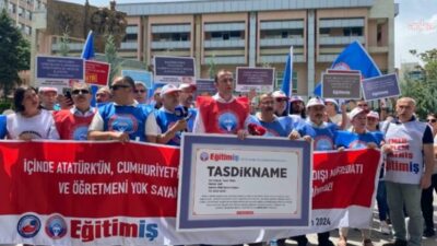 Eğitim-İş'ten yapılan açıklamada, yarın yapılacak 2026-2027 Eğitim-Öğretim Yılı Sene Başı Öğretmenler