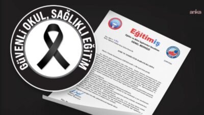 Eğitim-İş, Manisa'nın Turgutlu ilçesindeki İnci Üzmez MTAL’de 11 öğrencinin yaralandığı