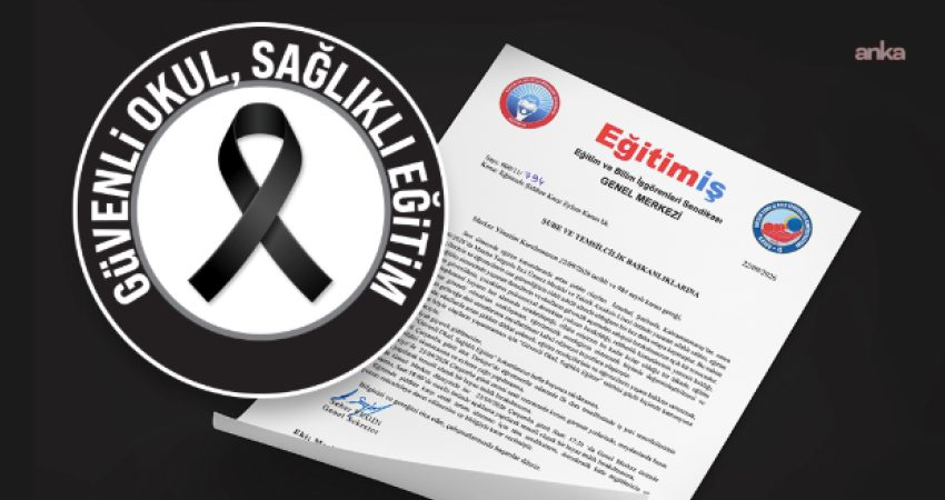 Eğitim-İş, Manisa'nın Turgutlu ilçesindeki İnci Üzmez MTAL’de 11 öğrencinin yaralandığı