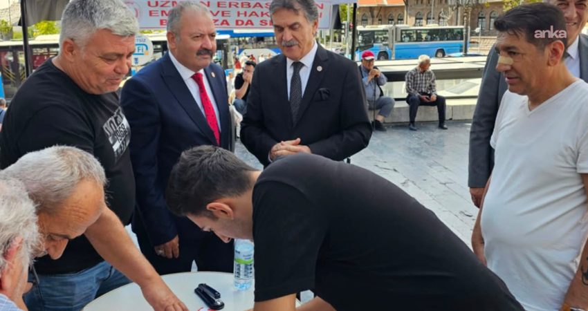 TEMUD bünyesinde bir araya gelen emekli uzman çavuşlar, özlük haklarının