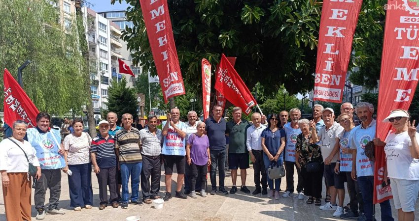 2021 Tüm Emekliler Sendikası Mersin Şube Başkanı Hüseyin Kurt, emekli