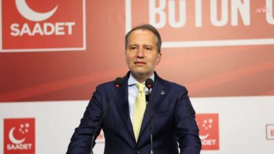 Yeniden Refah Partisi Genel Başkanı Fatih Erbakan, "ABD Dışişleri Bakanlığı,