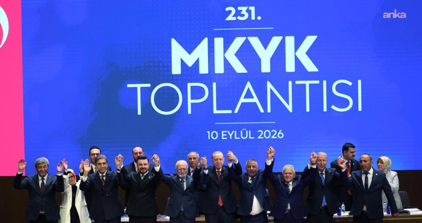AK Parti Merkez Karar ve Yönetim Kurulu (MKYK), Cumhurbaşkanı ve