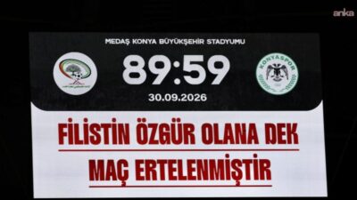 Cumhurbaşkanı Recep Tayyip Erdoğan, Konya’da Konyaspor ile Filistin Milli Futbol