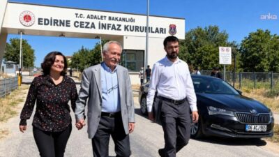 Eski Diyarbakır Büyükşehir Belediyesi Eş Başkanı Selçuk Mızraklı, Edirne Cezaevi’nden