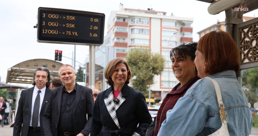 Eskişehir Büyükşehir Belediye Başkanı Ayşe Ünlüce, Avrupa Hareketlilik Haftası'nın ilk