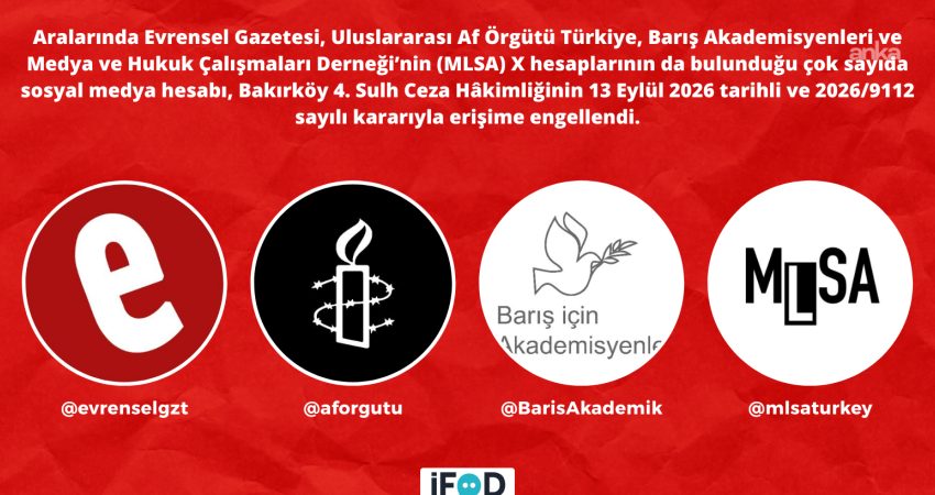 LGBTİ+ hesaplarının ardından Evrensel Gazetesi, Uluslararası Af Örgütü Türkiye, Barış