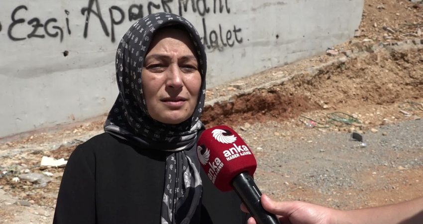 Kahramanmaraş'ta 6 Şubat depremlerinde 35 kişinin hayatını kaybettiği Ezgi Apartmanı