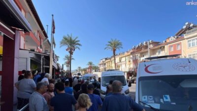 Muğla'nın Fethiye ilçesinde bir işletmede bir baba ile iki çocuğunun