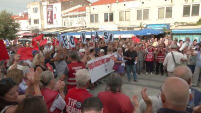"Foça Demokratik İradesine Sahip Çıkıyon İnisiyatifi"nin çağrısıyla Niham Dirim Barış