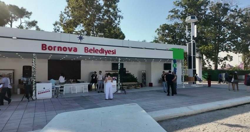 Bornova Belediyesi, 95. İzmir Enternasyonal Fuarı’nda teknoloji, çevre, kültür ve