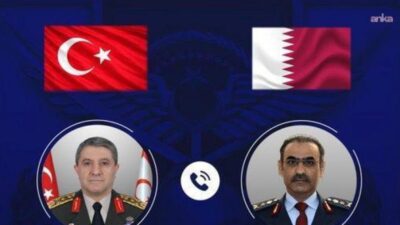 Genelkurmay Başkanı Selçuk Bayraktaroğlu, Katar Genelkurmay Başkanı Korgeneral Jassim Bin