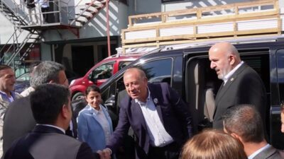 CHP İstanbul İl Başkanı Gürsel Tekin ile Türkiye Muhtarlar Konfederasyonu