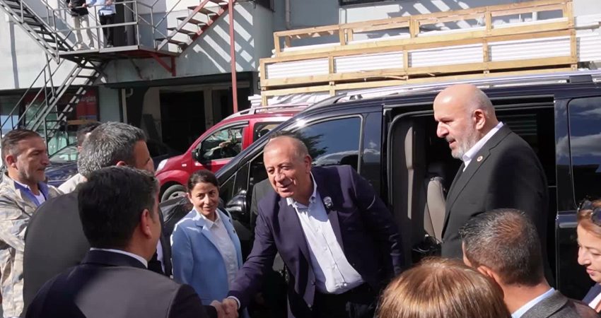 CHP İstanbul İl Başkanı Gürsel Tekin ile Türkiye Muhtarlar Konfederasyonu