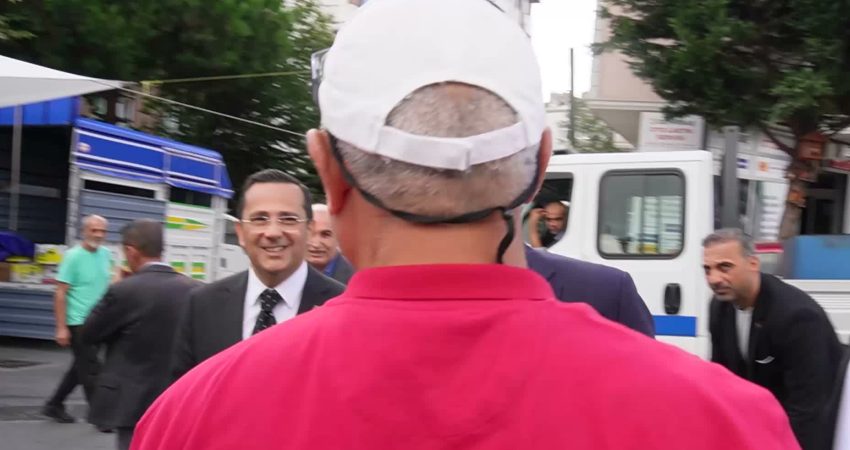 CHP İstanbul İl Başkanı Gürsel Tekin, Ümraniye Altınşehir Mahallesi semt