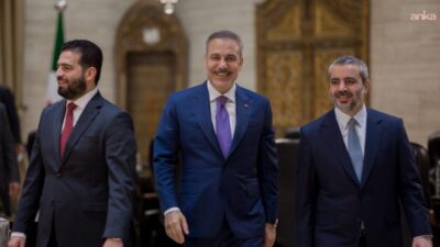 Dışişleri Bakanı Hakan Fidan, Suriye ziyareti kapsamında Şam'da Suriye Dışişleri
