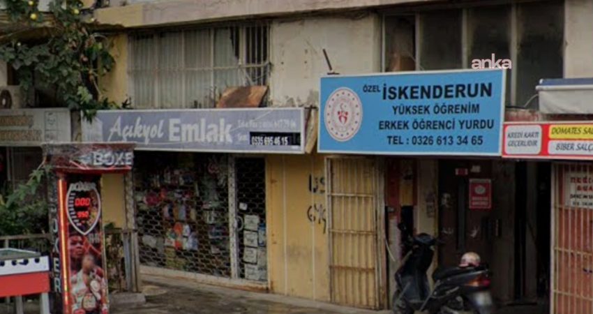 Hatay'da 6 Şubat depremlerinde Özel İskenderun Yüksek Öğrenim Erkek Öğrenci