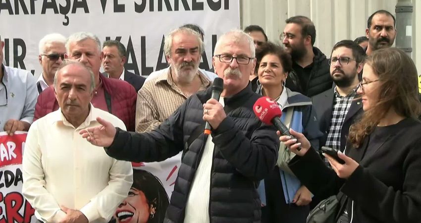 Haydarpaşa Dayanışması, tarihi garın restorasyonu sırasında zemininde bulunan kazıkların kaybolduğuna