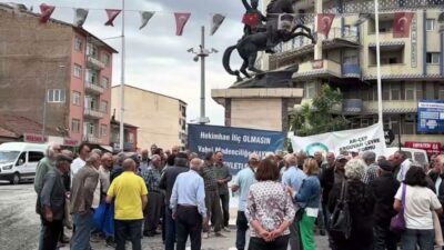 Malatya'nın Hekimhan ilçesinde vatandaşlar ve çevre platformları, madencilik faaliyetlerinin çevre