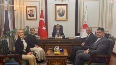 HEKİMSEN Genel Başkanı Uzm. Dr. Adil Kurban, beraberindeki heyetle Adalet