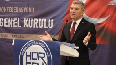 Hür Eğitim-Sen, "Çalışanlarımızın hak ve talepleri için mücadelemizi kararlılıkla sürdürüyoruz. Eylem
