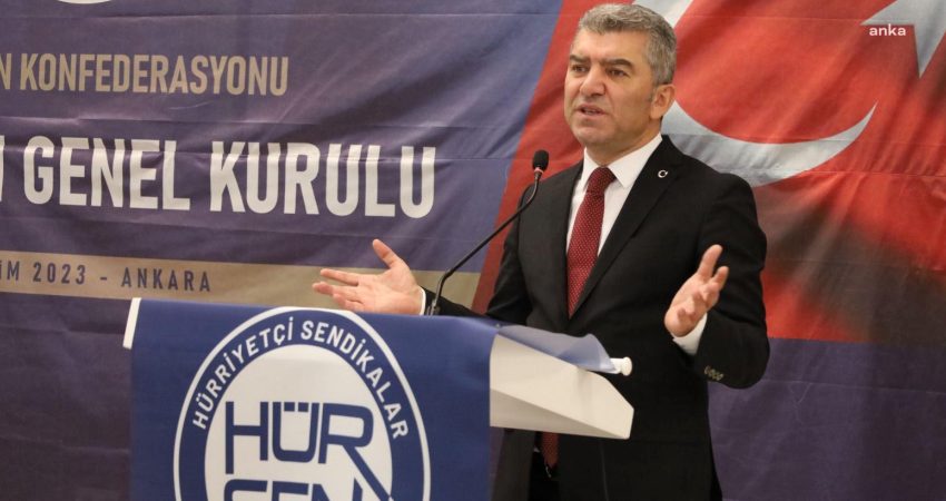 Hürriyetçi Eğitim Sen Genel Başkanı Levent Kuruoğlu, norm kadro fazlası