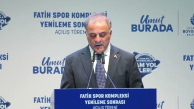 Tüm alanlarıyla yenilenen İBB Fatih Spor Kompleksi, İBB Başkan Vekili