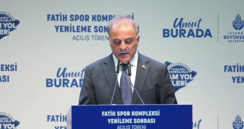 Tüm alanlarıyla yenilenen İBB Fatih Spor Kompleksi, İBB Başkan Vekili