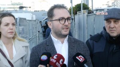 Avukat Gamze Pamuk, müvekkilleri avukat Hüseyin Ersöz ve avukat Enes