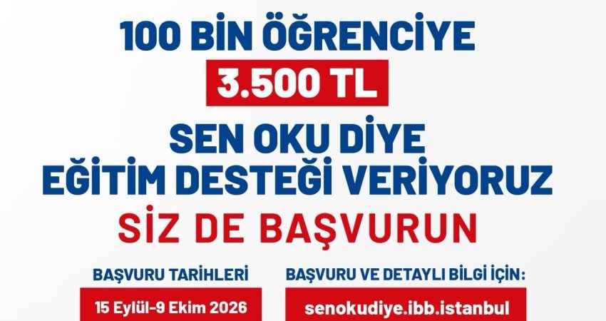 İBB’nin eğitimde fırsat eşitliğini desteklemek amacıyla hayata geçirdiği "Sen Oku