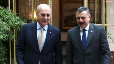 İçişleri Bakanı Mustafa Çiftçi, TBMM Başkanı Numan Kurtulmuş ve TBMM